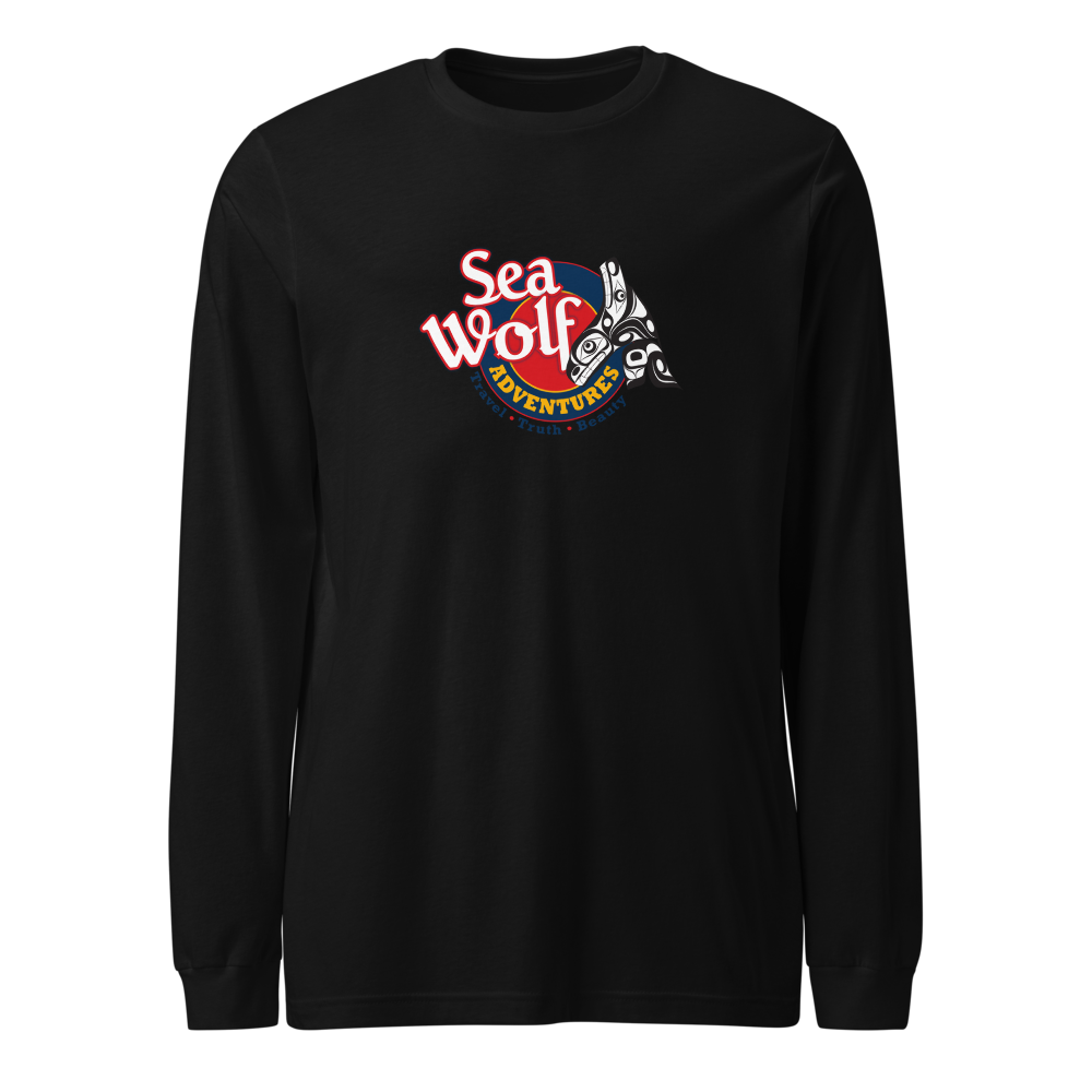 Sea Wolf Crest Long-Sleeve — Black