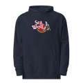 Sea Wolf Crest Hoodie — Navy