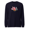 Sea Wolf Crest Long-Sleeve — Navy