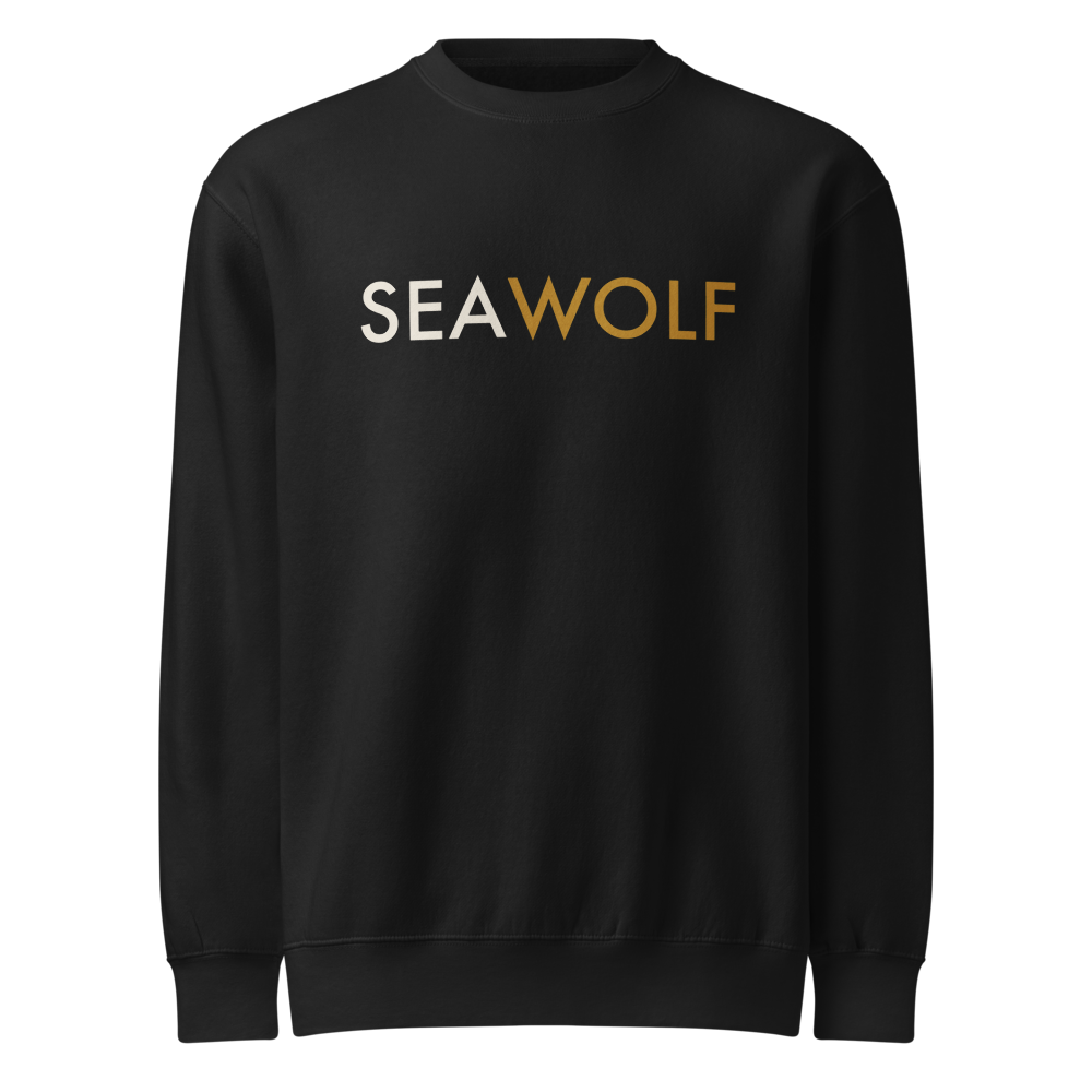 Coastal Crewneck — Black